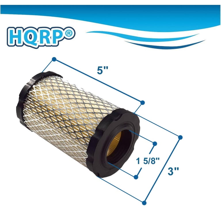 2 Unidades Filtro De Aire Prelimpiador Para Briggs & Stratton – Compatible Con Husqvarna, John Deere Y Más – Reemplazo 591334, 796031, 594201