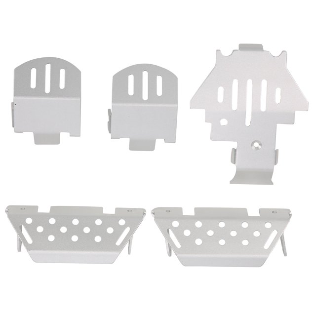 YLSHRF 5Pcs/Set Protège-Plaque de Protection de Blindage de Châssis Adapté pour /trx4/trx4 RC Voiture