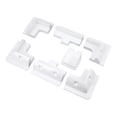 thumbnail image 2 of Roof Corner Bracket, Solar Panel Mounting Bracket Protective ABS 7PCS Strong Compatibility Anti UV  For Yacht, 2 of 8
