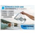 thumbnail image 2 of Filtros de agua Epic FILTRO DE REPUESTO/Compatible con jarra de agua pura Epic/Elimina fluoruro, plomo, productos químicos Forever, metales pesados, productos químicos, contaminantes industriales/filt, 2 of 4