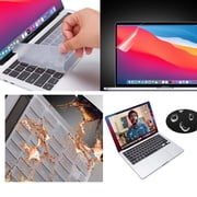 Techprotectus Hardshell Case for Apple 13 MacBook Pro, White Marble