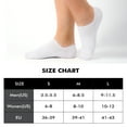 thumbnail image 7 of Honeysea 6 Pairs No Show Socks for Women Men, Low Cut Non Slip Socks for Flats Invisible Liner Socks, 7 of 7