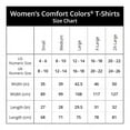 thumbnail image 4 of CafePress - Phi Sigma Pi Shield Color Wordmark T Shirt - Womens Comfort Colors® Shirt, 4 of 4