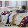 thumbnail image 1 of Ensemble de Housse de Couette Imprimée en Coton Urbain 310Tc Simple, 1 of 5