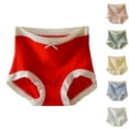 thumbnail image 4 of Xunlbb Underwear for Women Cotton Ladies Comfortable Solid Color Large Size Abdominal Panties Hight Waiste Underpants M-3XL on Clearance, 4 of 4