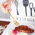 thumbnail image 4 of Cuchillo, Tenedor, Cuchara, Juego de Vajilla, Juego de Fiesta (Negro, 8 Piezas), 4 of 6