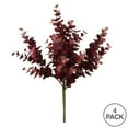 thumbnail image 2 of Vickerman FJ180702 13 in. Burgundy Jade Leaf Spray, 2 of 3
