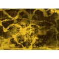 thumbnail image 1 of Ahgly Company Indoor Rectangle Abstract Yellow Modern Area Rugs, 8' x 10', 1 of 4