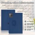 thumbnail image 2 of For BUFO / UGRIHACH 11-Inch Tablet Case Premium PU Cover Lightweight and Portable Built-in Stand and Pen Slot Design With Wrist Strap, 2 of 7