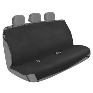 Genuine Dickies 1 Piece Repreve Rear Universal Car Seat Cover and Protector Black, 43164WDI