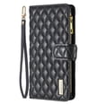 thumbnail image 6 of Wallet with [RFID Blocking] [9 Card Slots ] Zipper Pocket iPhone 16 Premium Soft PU Leather Magnetic Flip Folio with Wrist Strap Kickstand Protective Cover for iPhone 16,
Black, 6 of 10