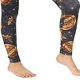 thumbnail image 3 of Wonder Woman Gold Symbol Junior Women's Leggings&nbsp;(Small), 3 of 3