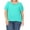Jade, variant on Women's Plus Size Flowy Flutter Sleeve Blouse with Keyhole Neckline