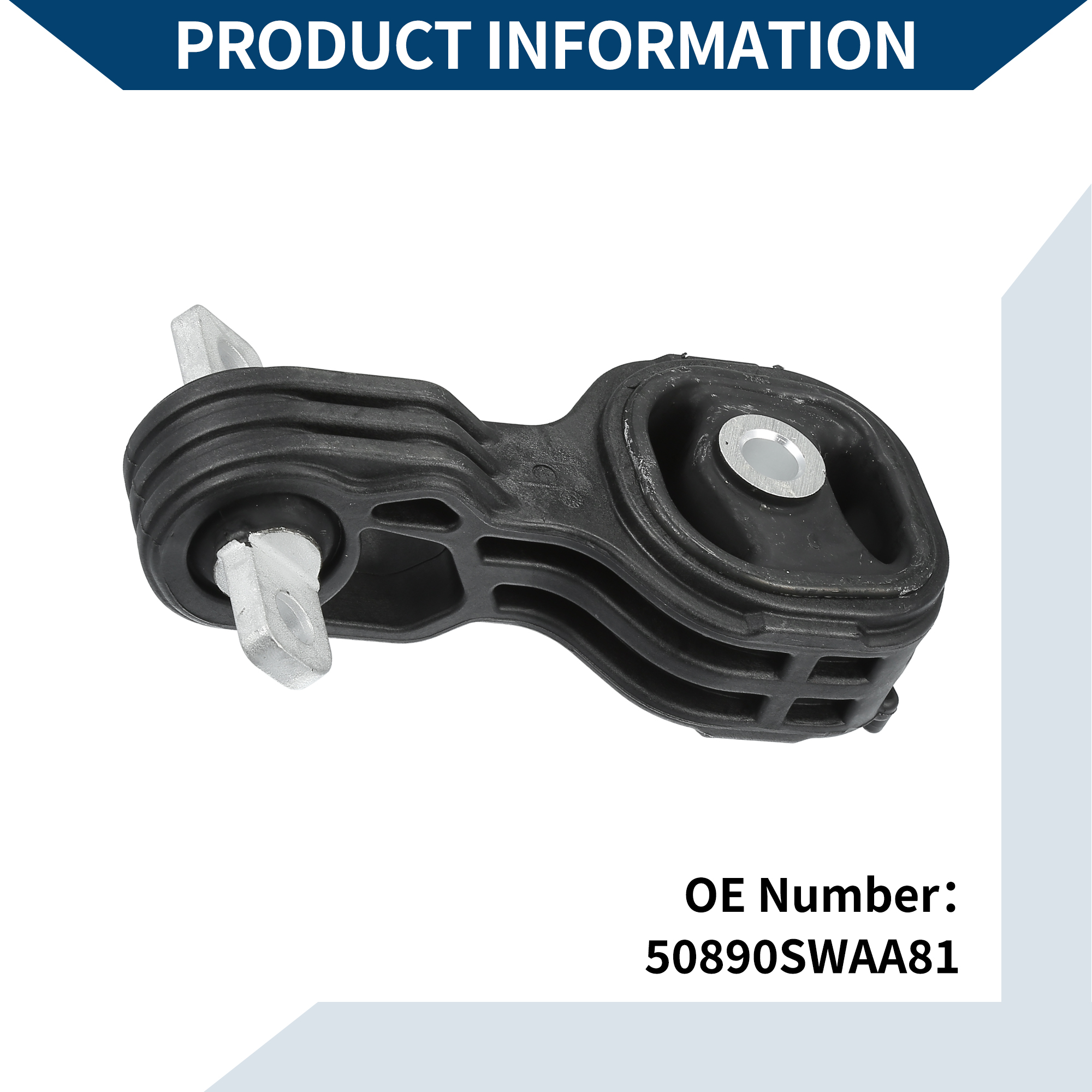 Unique Bargains No.50890SWAA81 Engine Motor Mount for Honda CRV 2007-2011 / Rear Rear Engine Torque Strut Mount / 1 Pcs