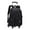 Black 6 Wheels, variant on Rolling Backpack Trolley Suitcase Portable Multifunctional Removable Trolley Computer Bag Wheeled Laptop Backpack for Camping Small Wheels