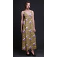 thumbnail image 4 of Bimba Floral Printed Adjustable Spaghetti Strap Long Maxi Dress Summer Beachwear-X-Small, 4 of 5