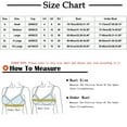 thumbnail image 2 of YWDJ Bras for Women Plus Size Closure in Back Bras No Wire Sleep Bras Wide Strap Full Coverage Push up Wrap Comfy Bras Padded Plus Size Comfortable Bras Lounge Bras Pink 3XL, 2 of 2