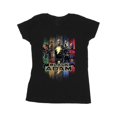 thumbnail image 1 of DC Comics T-Shirt Complet en Coton Noir Adam JSA pour Femmes, 1 of 4