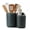 3067-Blue, variant on Jiemei Home Kitchen Utensil Holder Large 7.5"+6.2" Petal Ceramic Crock For Countertop With Cork Mat Morden Organizer Spatula Decor Set Of 2- Green