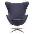 thumbnail image 3 of Zuo Skien Armchair in Iron Gray, 3 of 4