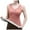 Pink, variant on Wovix Womens V-Neck Sleeveless Thermal Base Layer Double Lined Y2K Vintage Trendy Lace Cropped Tank Tops High Stretch Slim Tunic Tank Tops For Daily Winter Clothes