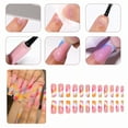 thumbnail image 3 of RAGUPEL 24Pcs Glue on Nails for Women,Crystal Embellished Square Nails,Silver Glitter Fake Nails,Long Nails for Dating,Party,Taking Pictures,Daily Life,Style3, 3 of 7