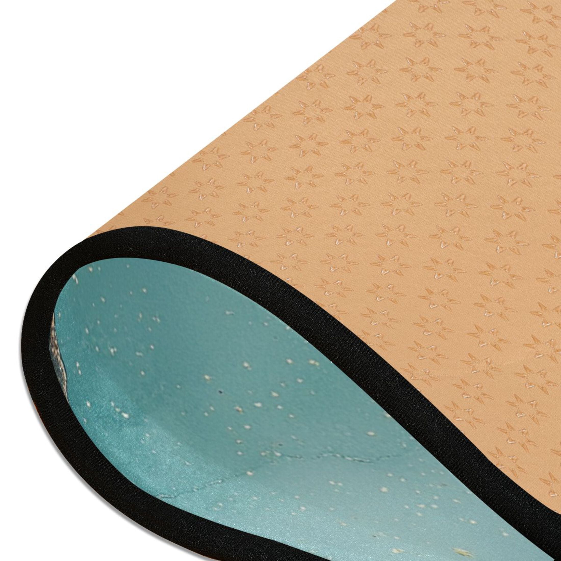 Teal Abstract Design Runner Rug for Hallways Kitchen Non Slip 2'x 6' Washable Hall Carpet for Bedroom Entryway Laundry Room