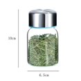 thumbnail image 4 of Tarro multiusos, tapa giratoria vacía hermética, contenedor de almacenamiento portátil , botella de especias, para dulces, té, 200ml Soledad Tarro de almacenamiento, 4 of 8