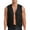 Black, variant on Male Hippie Suede Fringe Indian Bohemian Music Festival 60S Western Vest Men'S Outerwear Vests Black Xl