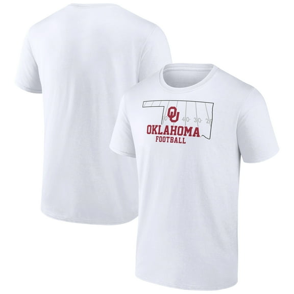 Men's White Oklahoma Sooners State Field T-Shirt