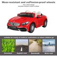 thumbnail image 3 of 2 Seater Kids Ride On Car, Mercedes-Maybach S650 Electric Car for Kids, Power Vehicle with Remote Control, 3 Speeds, LED Lights, Music, Bluetooth, USB Port, Gift for Age 1-5 Years, K1378, 3 of 9