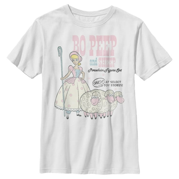 Boy's Toy Story Bo Peep Select Stores Graphic Tee White X Large