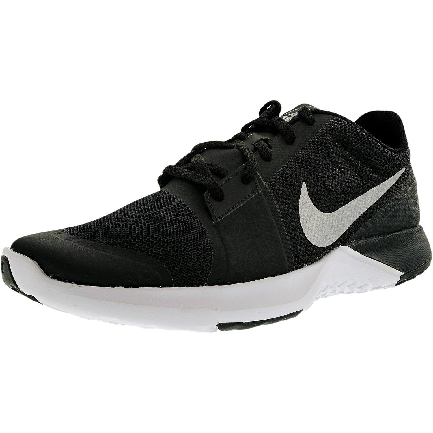 Nike Men's Fs Lite Trainer 3 Black/Metallic Silver/Anthracite/White Ankle-High Running Shoe - 10M Nike Men's Fs Lite Trainer 3 Black/Metallic Silver/Anthracite/White Ankle-High Running Shoe - 10M