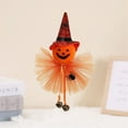 Yolmart Doll Charm Pumpkin Witch Doll Eif Doll Scary Cat Novelty Funny