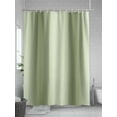 thumbnail image 5 of Shower Curtain Sage Green Shower Curtains for Bathroom, Waterproof Polyester Shower Curtain Set with Hooks, Small Stall Size 36" x 72" Gradient Color, 5 of 6