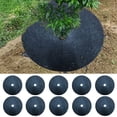 thumbnail image 3 of kurtrusly Tree Protection Mat Non-woven Fabric Round Plant Control Trunk Barrier Anti-grass Planting Weeding for Pots Lawn Type 2, 3 of 9