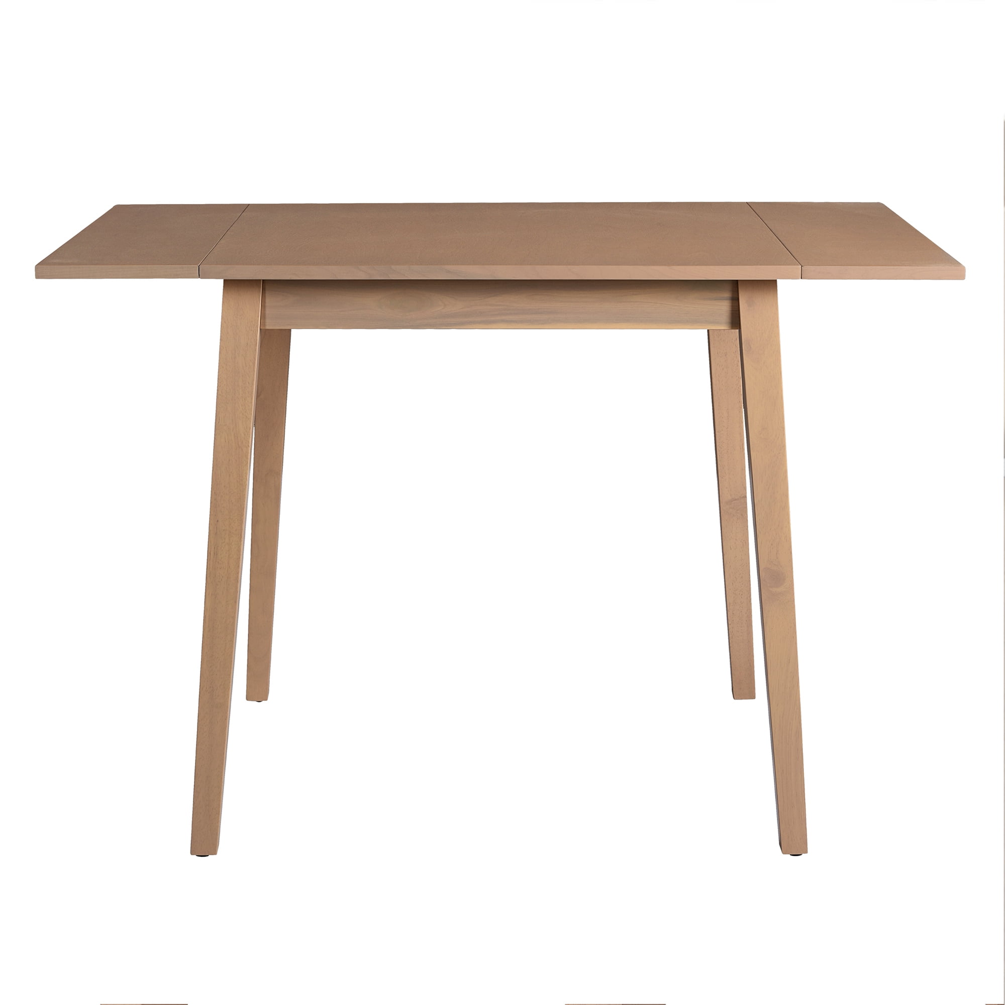 Euroco 29"- 45" Extendable Dining Table for 4, Folding Kitchen Table with Wood Legs for Kitchen, Dining Room,Living Room,Small Spaces,Natural