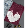 thumbnail image 3 of Cat Heart T-Shirt Women -GoatDeals Designs, Female 4X-Large, 3 of 4
