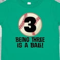 thumbnail image 4 of Inktastic 3rd Birthday Baseball 3 Year Old Boy Boys or Girls Toddler T-Shirt, 4 of 5