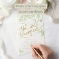 thumbnail image 4 of Rileys & Co 50 Pack Wedding Invitation Cards with Envelopes, Bonus Stickers Included, 5x7 inches (Cream), 4 of 7