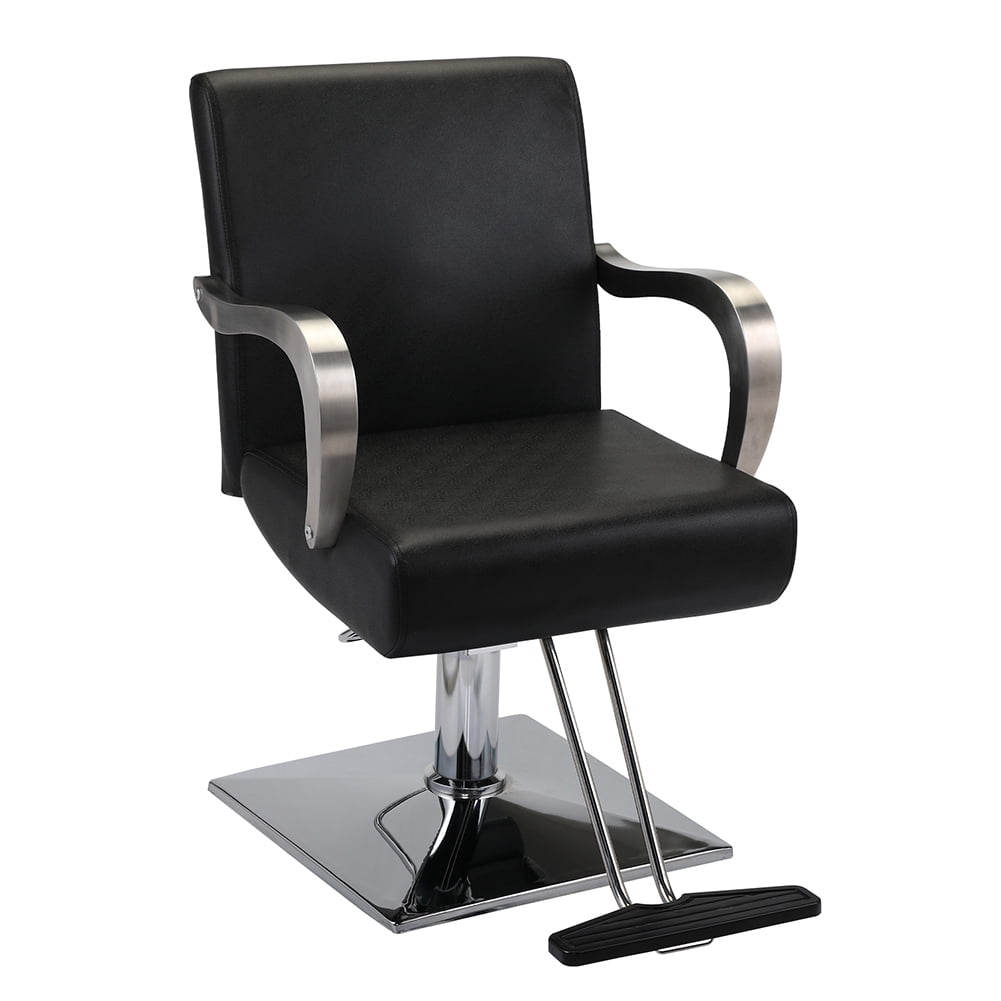Kepooman Artist Hand Salon Chair, Hydraulic Barber Chair Tattoo Chair Salon Equipment With Armrests for Hair Stylist, Black Kepooman Artist Hand Salon Chair, Hydraulic Barber Chair Tattoo Chair Salon Equipment With Armrests for Hair Stylist, Black