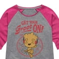 thumbnail image 3 of Marvel Guardians of the Galaxy - Get Your Groot On - Toddler And Youth Girls Shirt Tail Raglan, 3 of 5