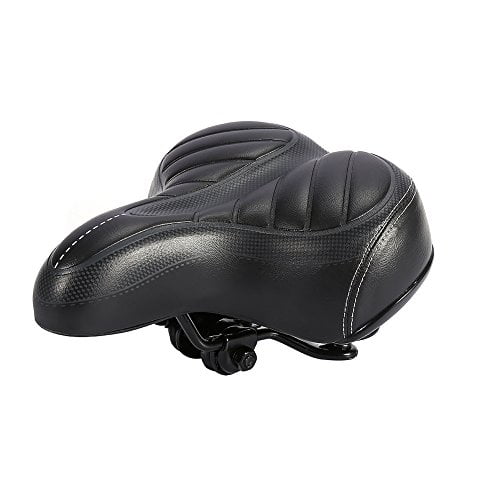 extra wide gel bike seat