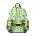 thumbnail image 3 of LightGreen Multicolor Dinosaurs Backpack for School,Cute School Bag,Schoolbag with Adjustable Shoulder Straps & Padded Back,15.25"x11.5"x5.25", 3 of 5