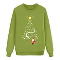 thumbnail image 4 of Rotm Family Christmas Shirts Long Sleeve Matching Family Christmas Sweatshirts 2025, Xmas Ugly Funny Jumper Long Sleeve Holiday Pullover Tops for Mom Dad Clothes Green,2XL, 4 of 6