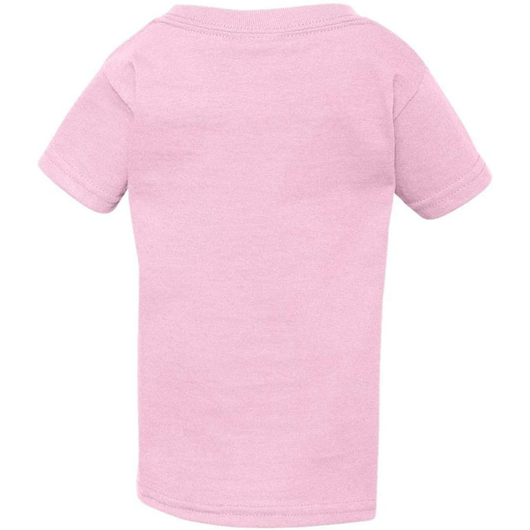 Gildan Todler Boy's Heavy Cotton 5.3 oz. T-Shirt, Light Pink, 4T, Toddler Boy's