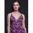 thumbnail image 4 of Bimba Robe Longue d'Été Sans Manches à Imprimé Teinture sur Nœuds Décontractée Maxi de Plage pour Femmes-TTTG, 4 of 5
