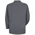 thumbnail image 3 of Red Kap Men's Long Sleeve Deluxe Heavyweight Cotton Shirt, 3 of 4