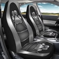 thumbnail image 4 of Uorisanigo Gray Dog Paws Automobile Seat Cover, Universal Seat Covers for Front Seat Waterproof Elastic Polyester Car Seat Protector Covers Suitable for Cars, SUV and Trucks, 4 of 7