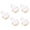 White, variant on HILABEE 5 Pieces Nail Dust Brush Powder Remover Brush for Women Makeup Acrylic Nails Pink